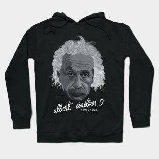 Albert Einstein 1879 - 1955 Hoodie